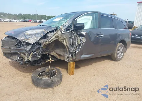 2012 Honda Odyssey Ex-L from USA, damaged, VIN 5FNRL5H68CB038974